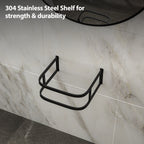 17"x14"x6.25" Wall-Mounted Rectangular Ceramic Bathroom Sink