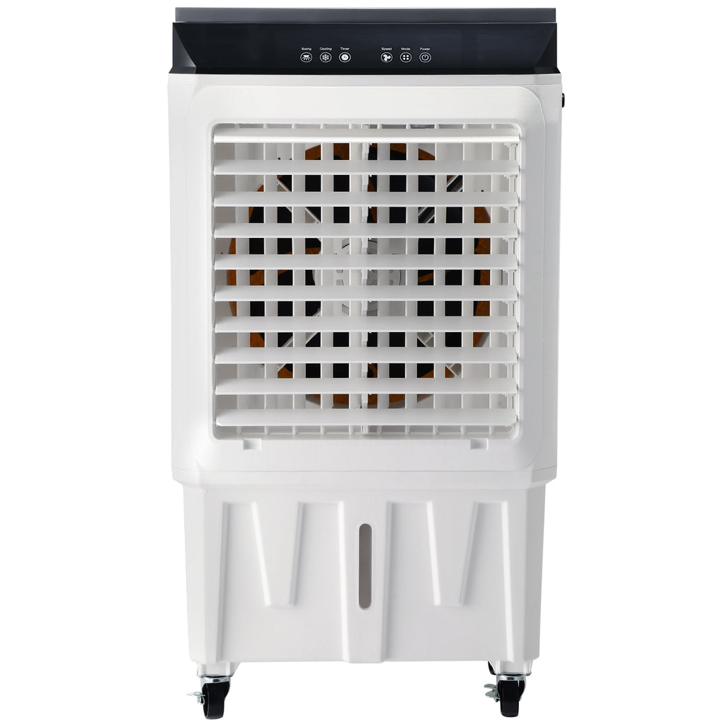 Evaporative Air Cooler with Adjustable Speeds and 12-Hour Timer