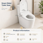 Smart Bidet Toilet Seat with Adjustable Heated Features