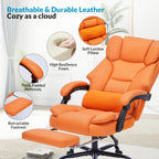 Office Chair with Foot Rest and Lumbar Support
