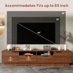 78 Inch Modern TV Stand for TVs up to 85"