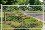 Adjustable 3.8FT Chain Link Walk Gate Kit