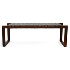 Christina Mid-Century Modern Bench