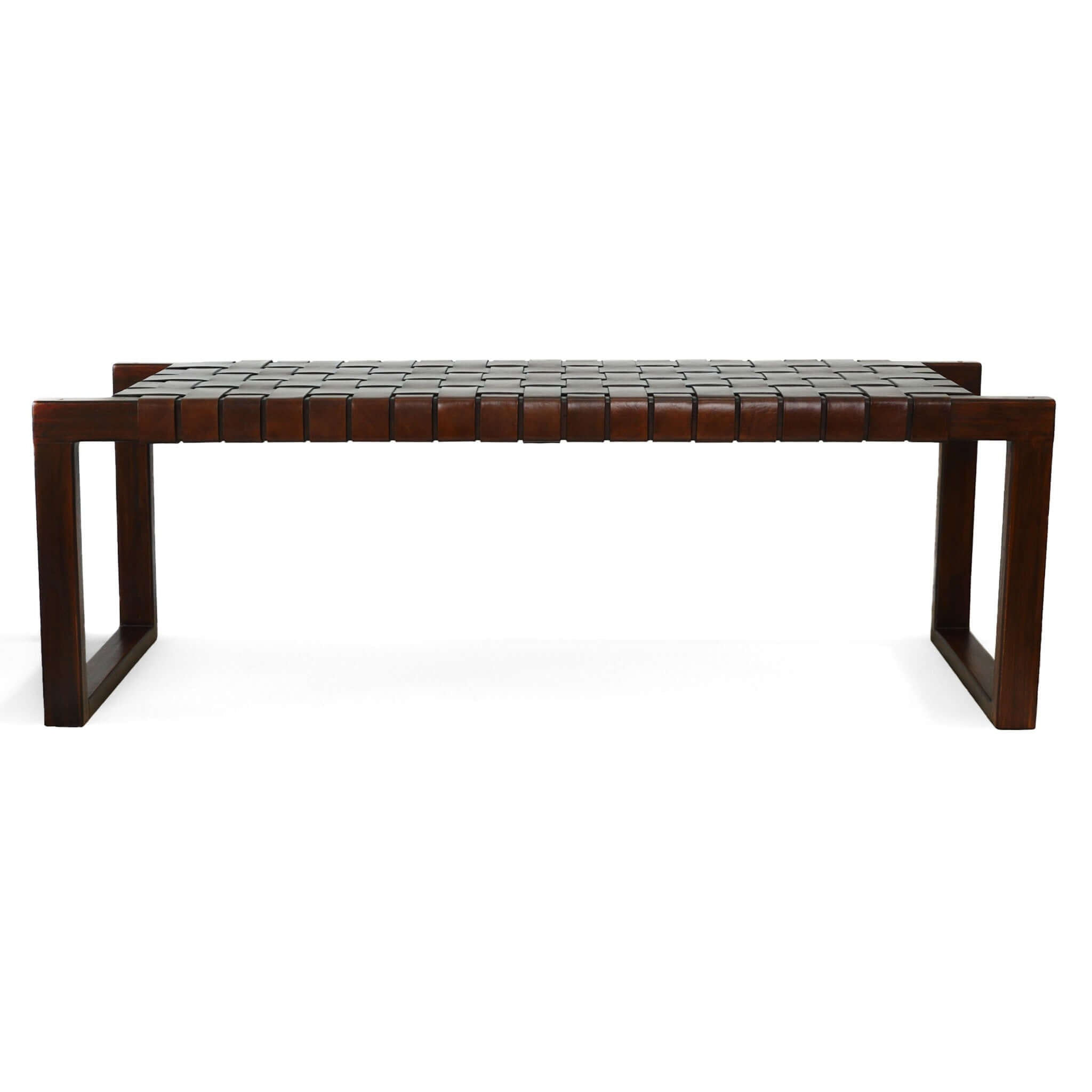 Christina Mid-Century Modern Bench