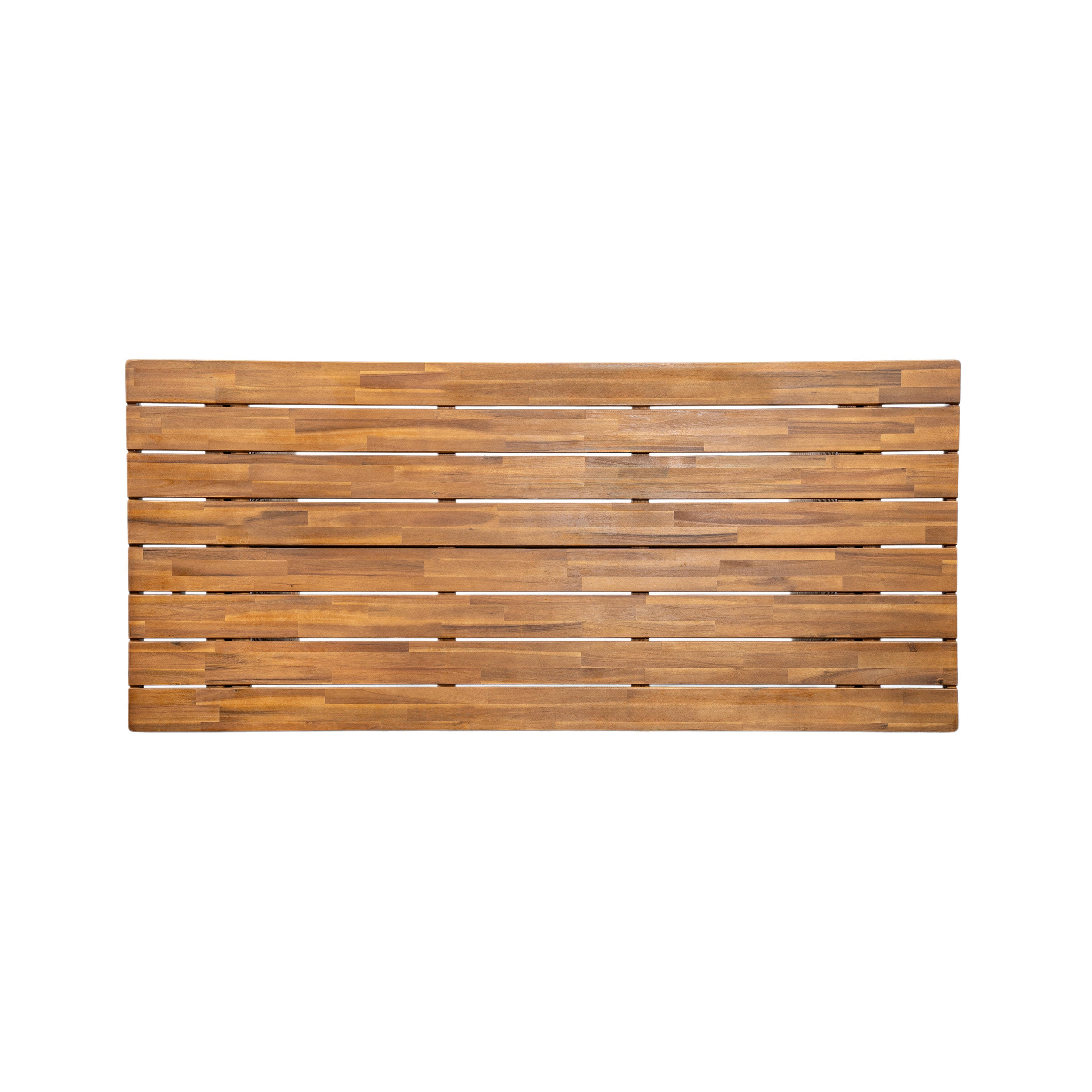 Outdoor Acacia Wood Dining Table, Teak Finish