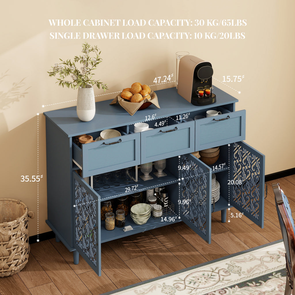 3 Door 3 Drawer Cabinet