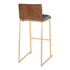 30" Contemporary Fixed-Height Barstool