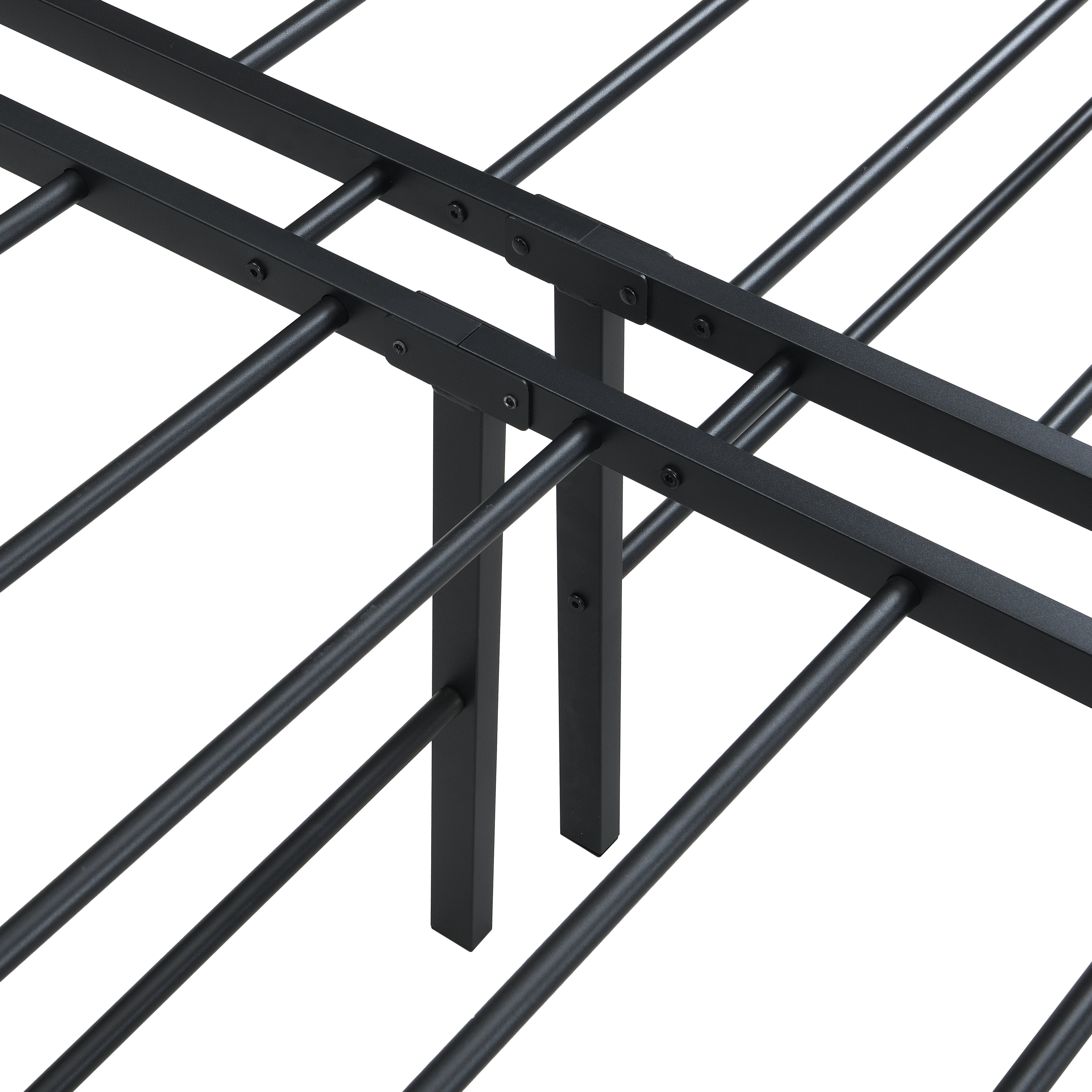 Queen Size Bed Frame - Heavy Duty Metal Construction