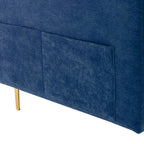 110" L-Shape Convertible Sectional Sofa Couch with Movable Ottoman