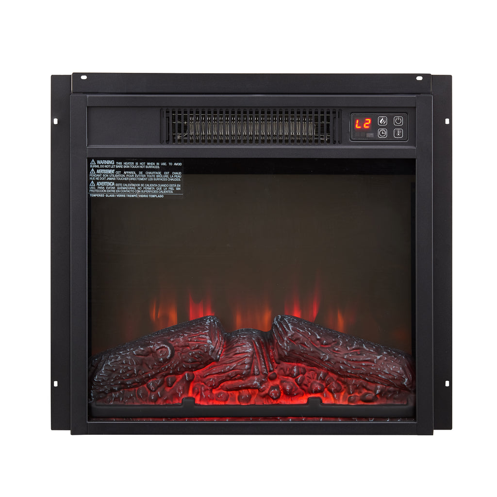Electric Fireplace Insert 18"
