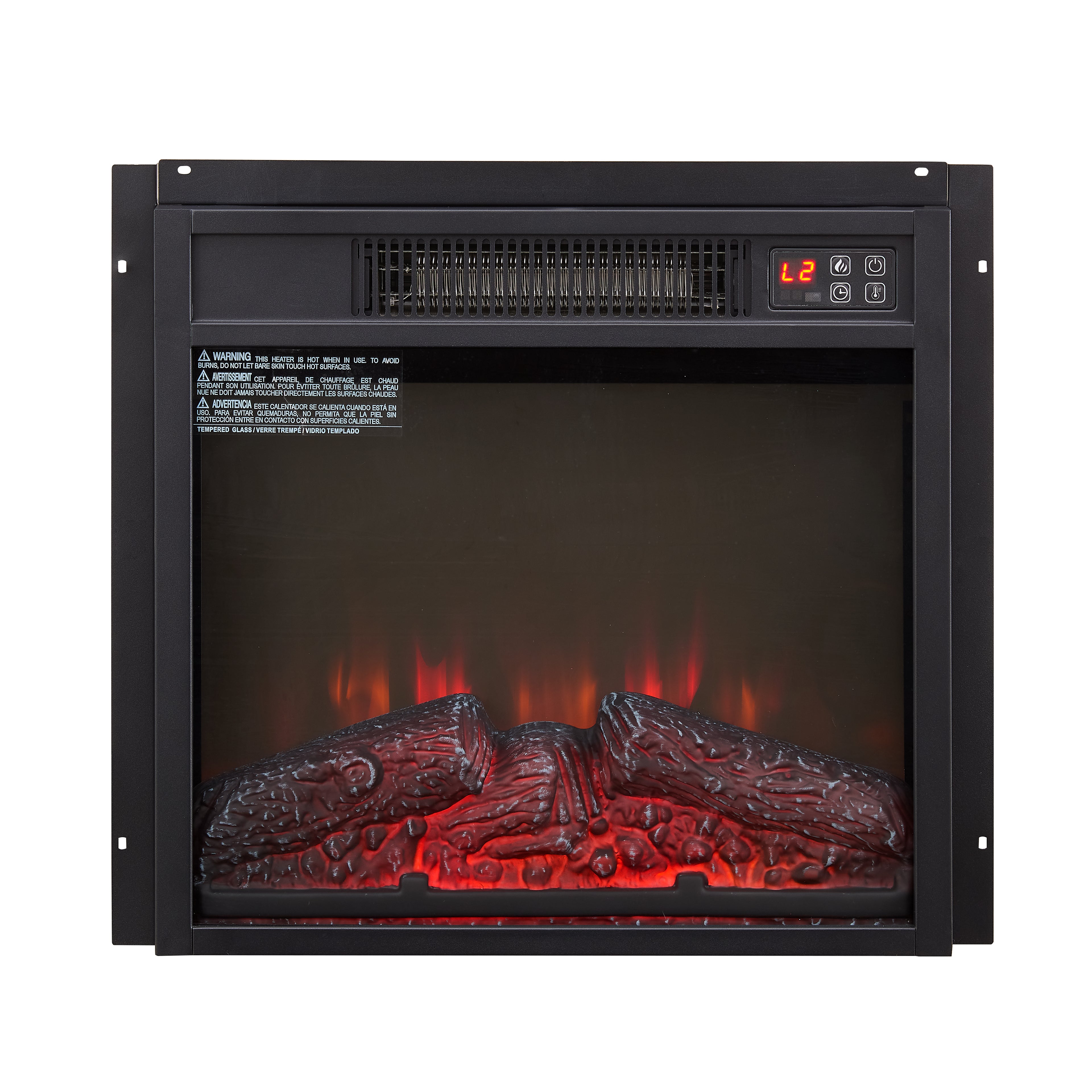 Electric Fireplace Insert 18"