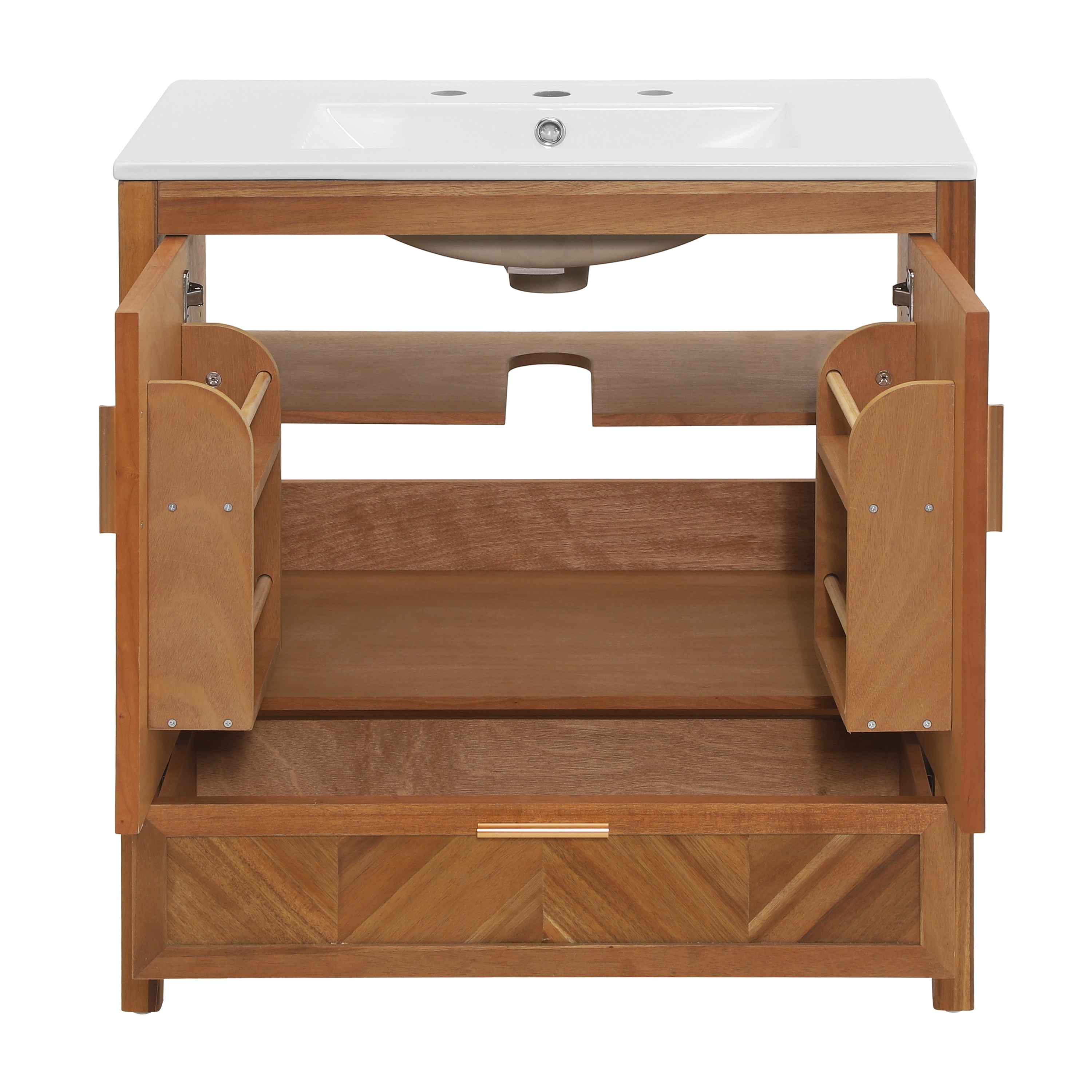 30 Inch Freestanding Farmhouse Bathroom Vanity