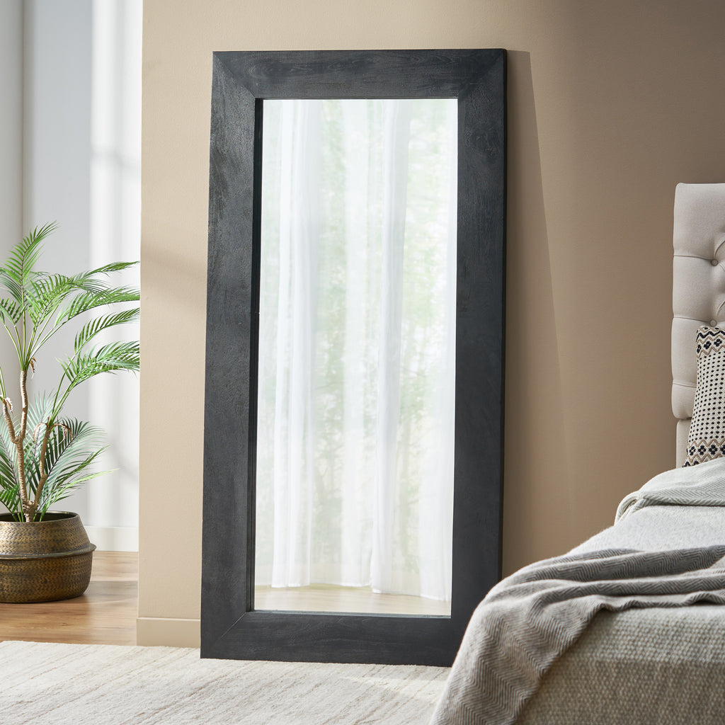 Wood Mirror - Ramsay Rustic Handcrafted Full Length Mirror