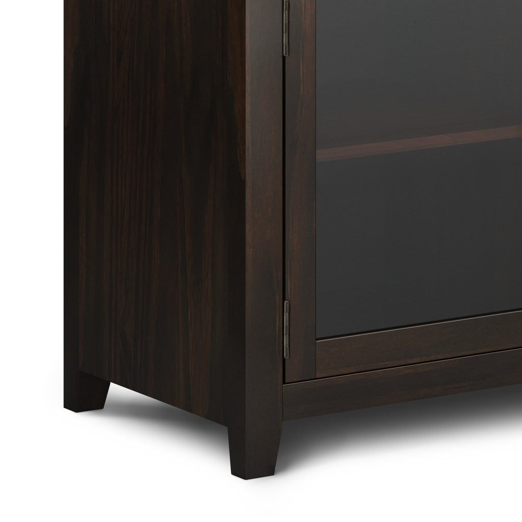 Cosmopolitan 54 Inch Wide Solid Wood Sideboard Buffet in Mahogany