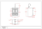 Lawrence 24" Laundry Cabinet with Faucet and Stainless Steel Sink