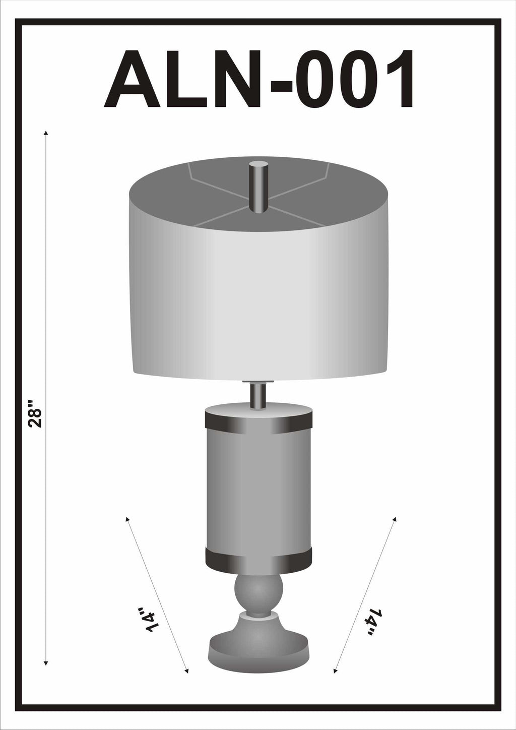 Alemanguan Table Lamp - Clearance