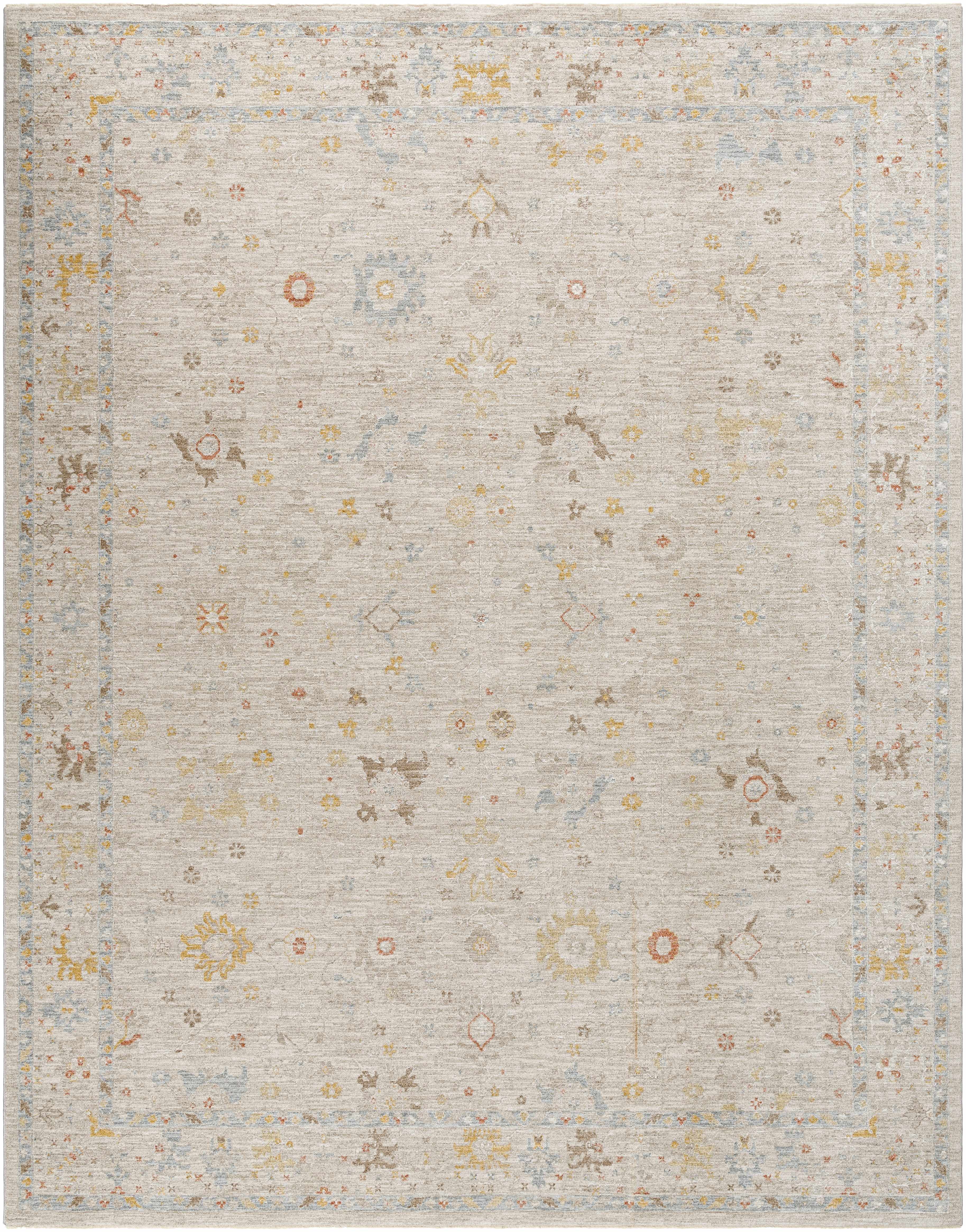Amina Oushak Thick Luxe Area Rug