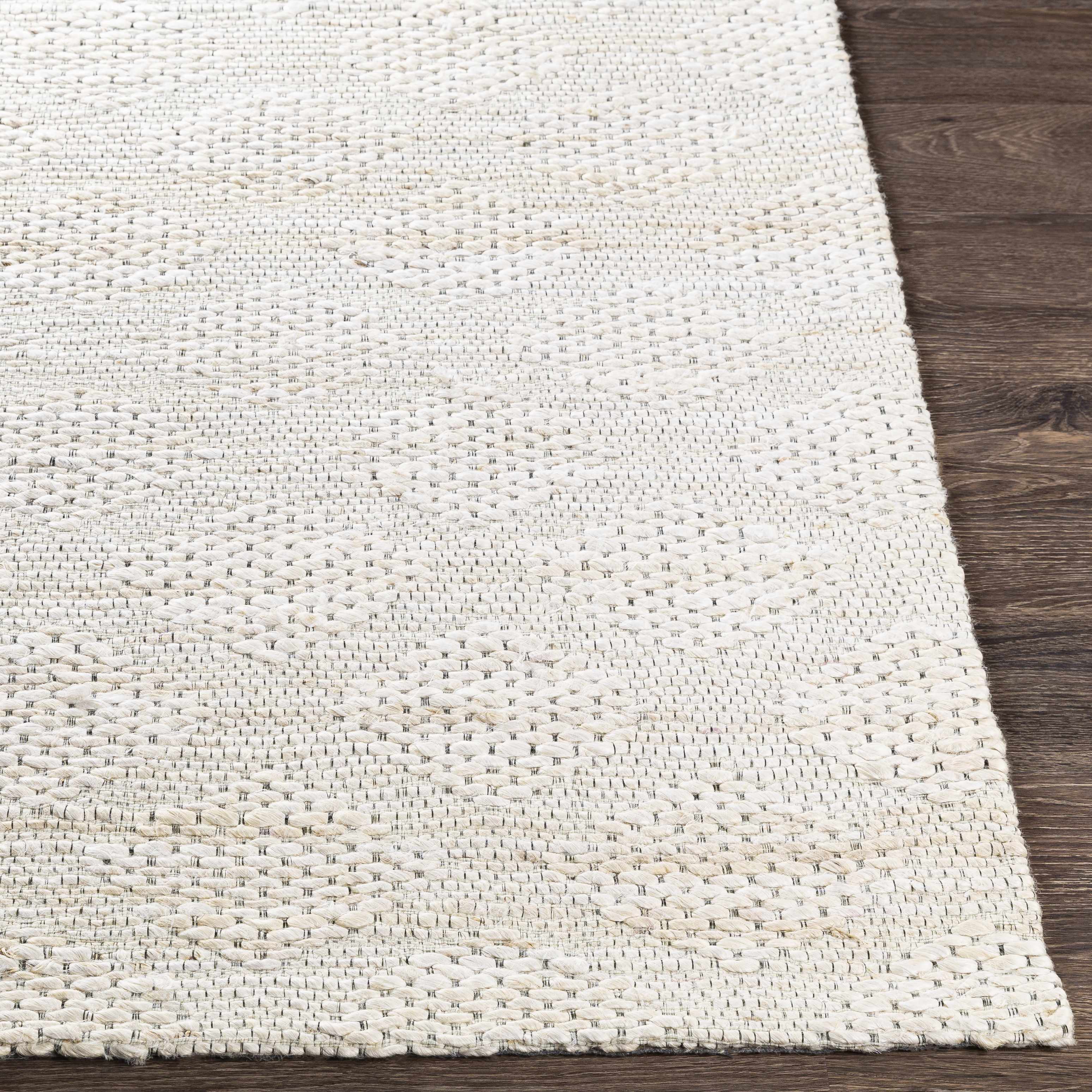 Angaston Beige Hand-Woven Jute Rug - Clearance