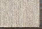Angaston Beige Hand-Woven Jute Rug - Clearance
