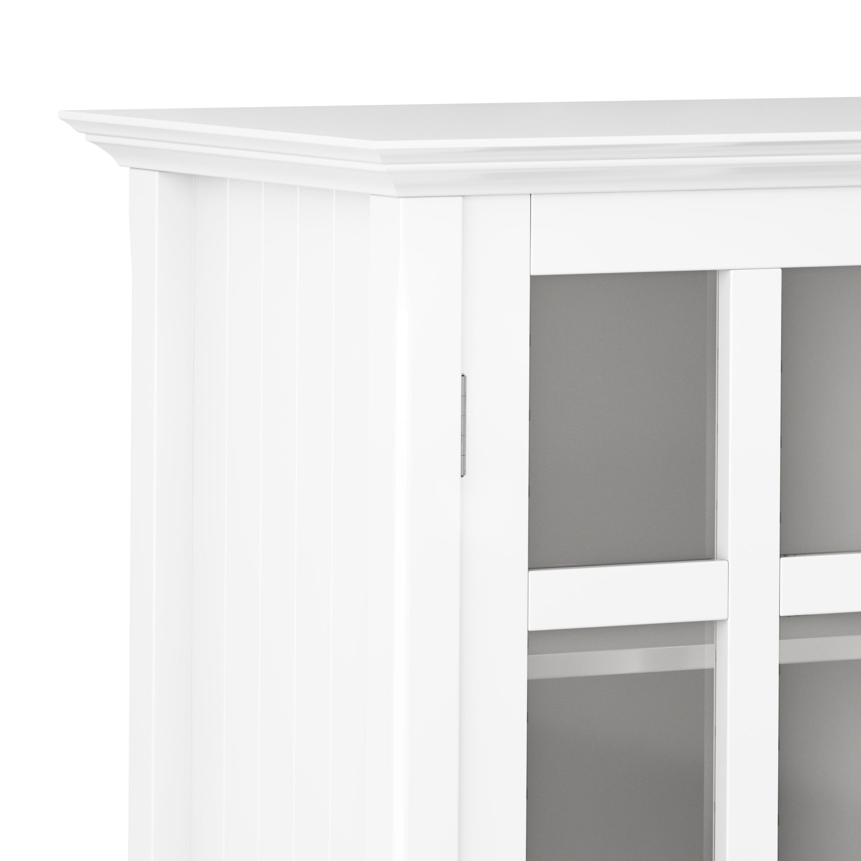Acadian 39 Inch Wide Solid Wood Transitional Storage Cabinet