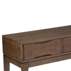 Harper 54 Inch Wide Solid Wood Console Sofa Table