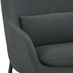 Elmont Accent Chair in Steel