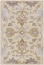 Conesus Hand Tufted Ivory 1109 Wool Rug