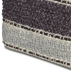 Grady Square Pouf - Magenta