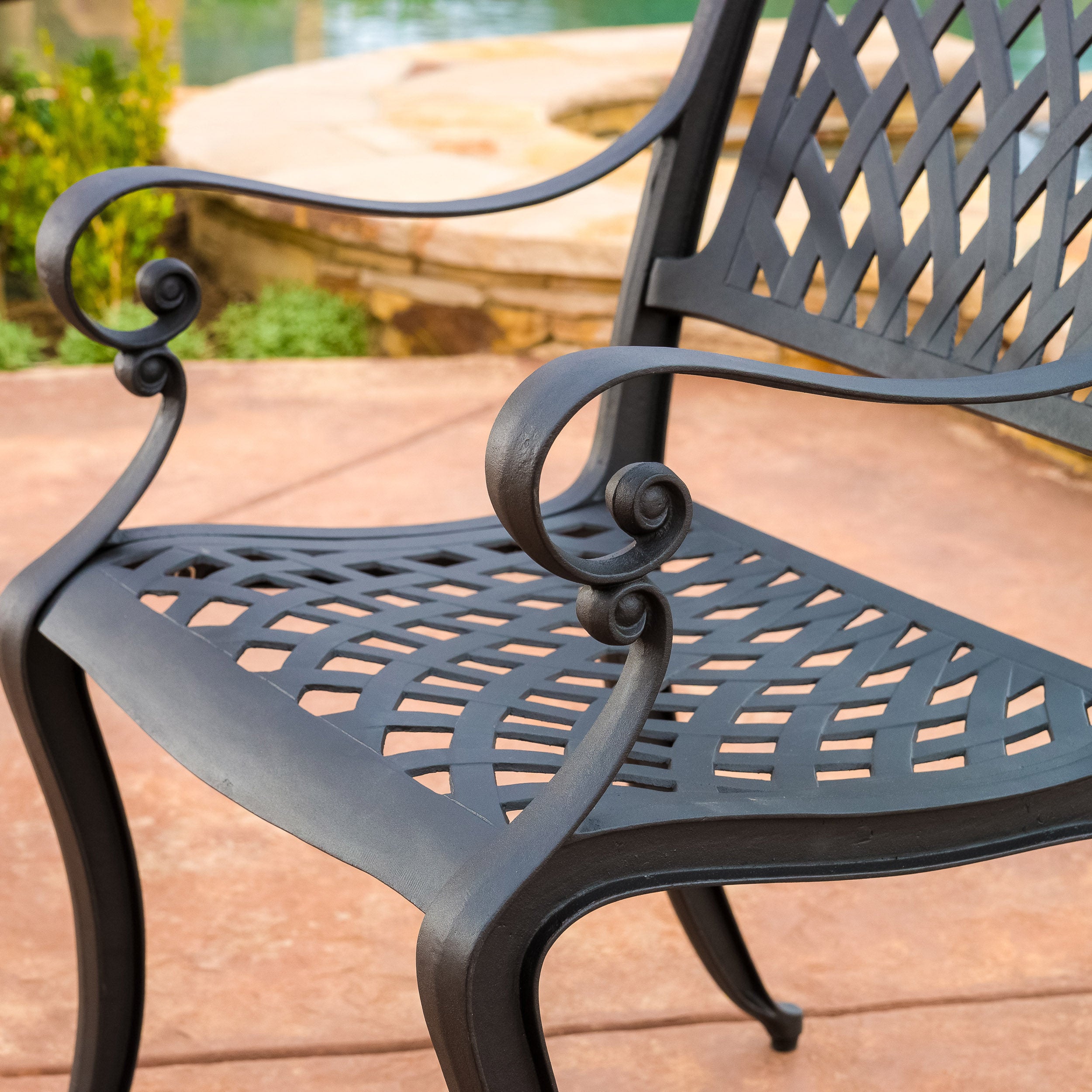 Cayman Arch Mesh I Chair Set of 2