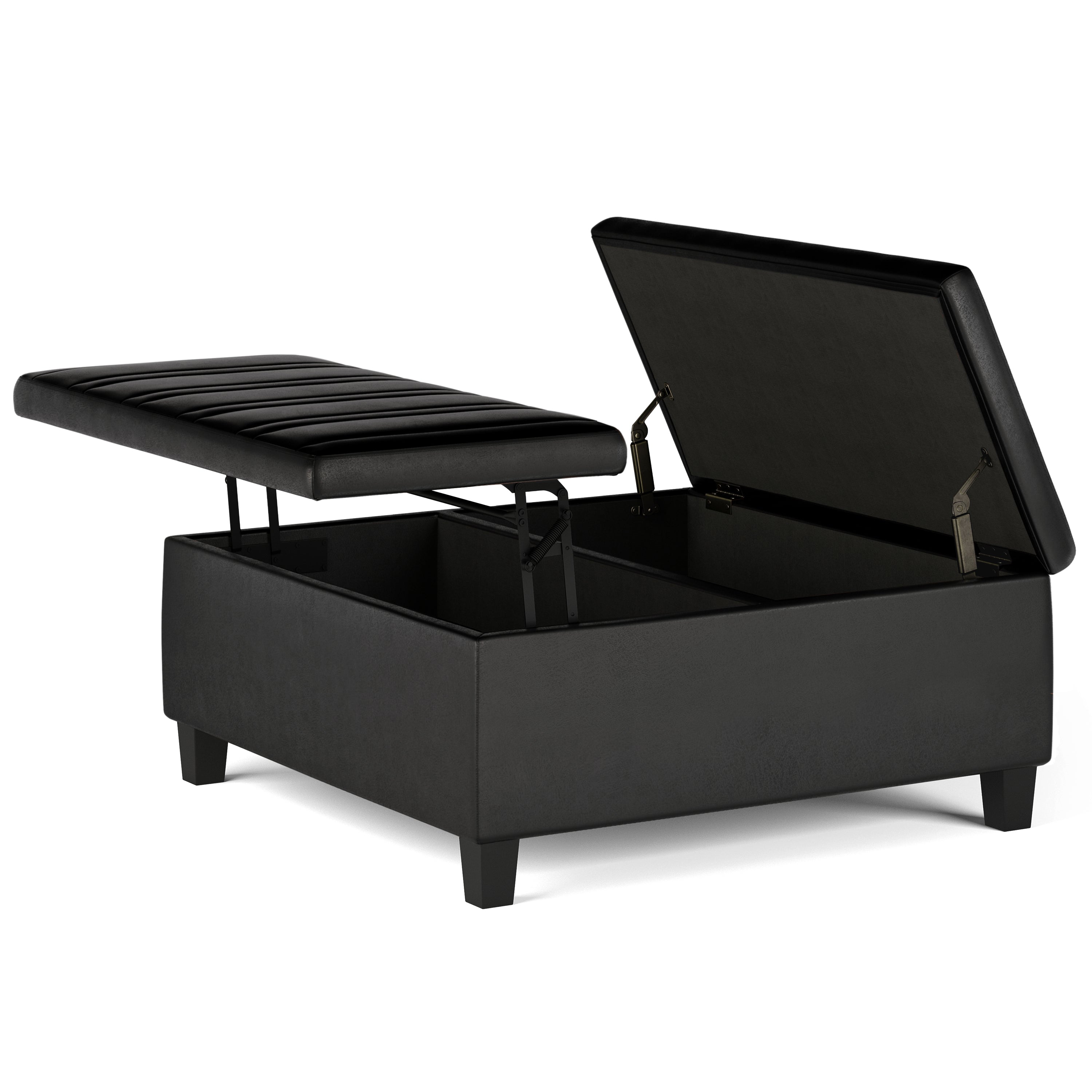 Ellis Coffee Table Storage Ottoman