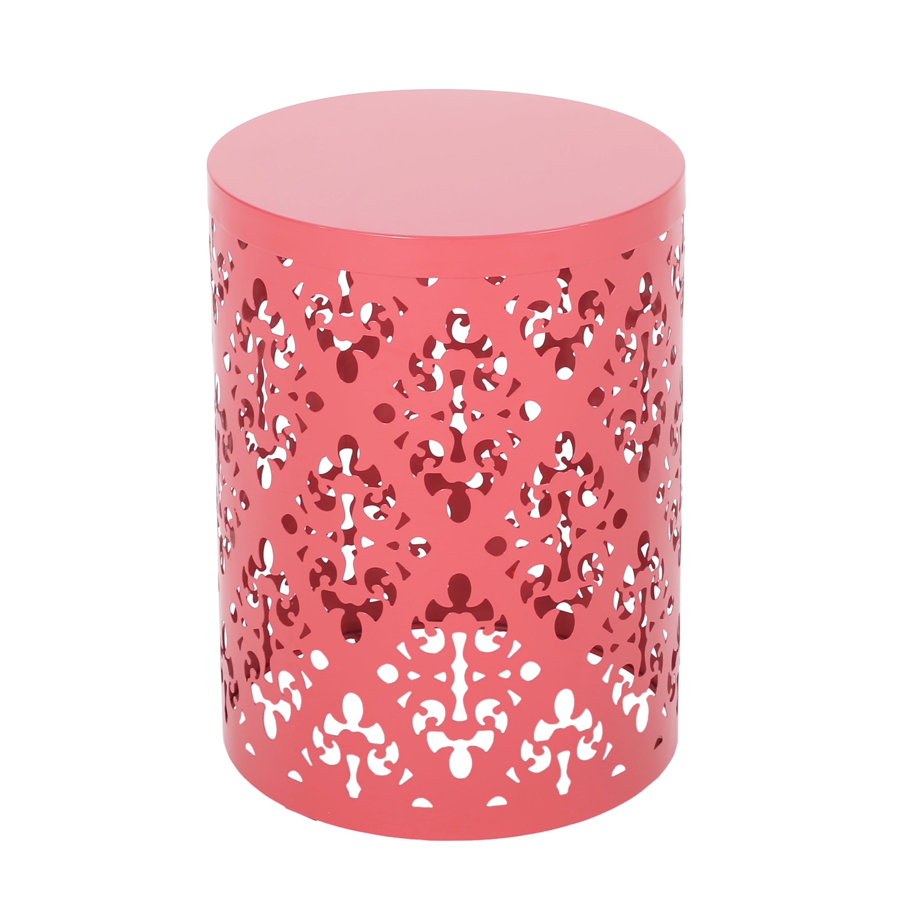 Outdoor Metal End Table - Large