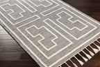 Azra Tasseled Jute&Wool Rug - Clearance