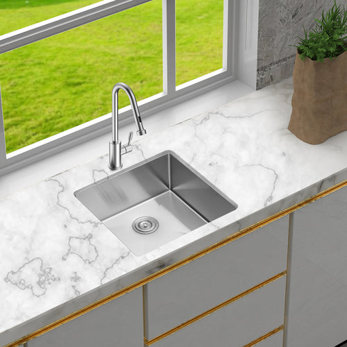 23 Inch Undermount Sink - Stainless Steel Kitchen Sink