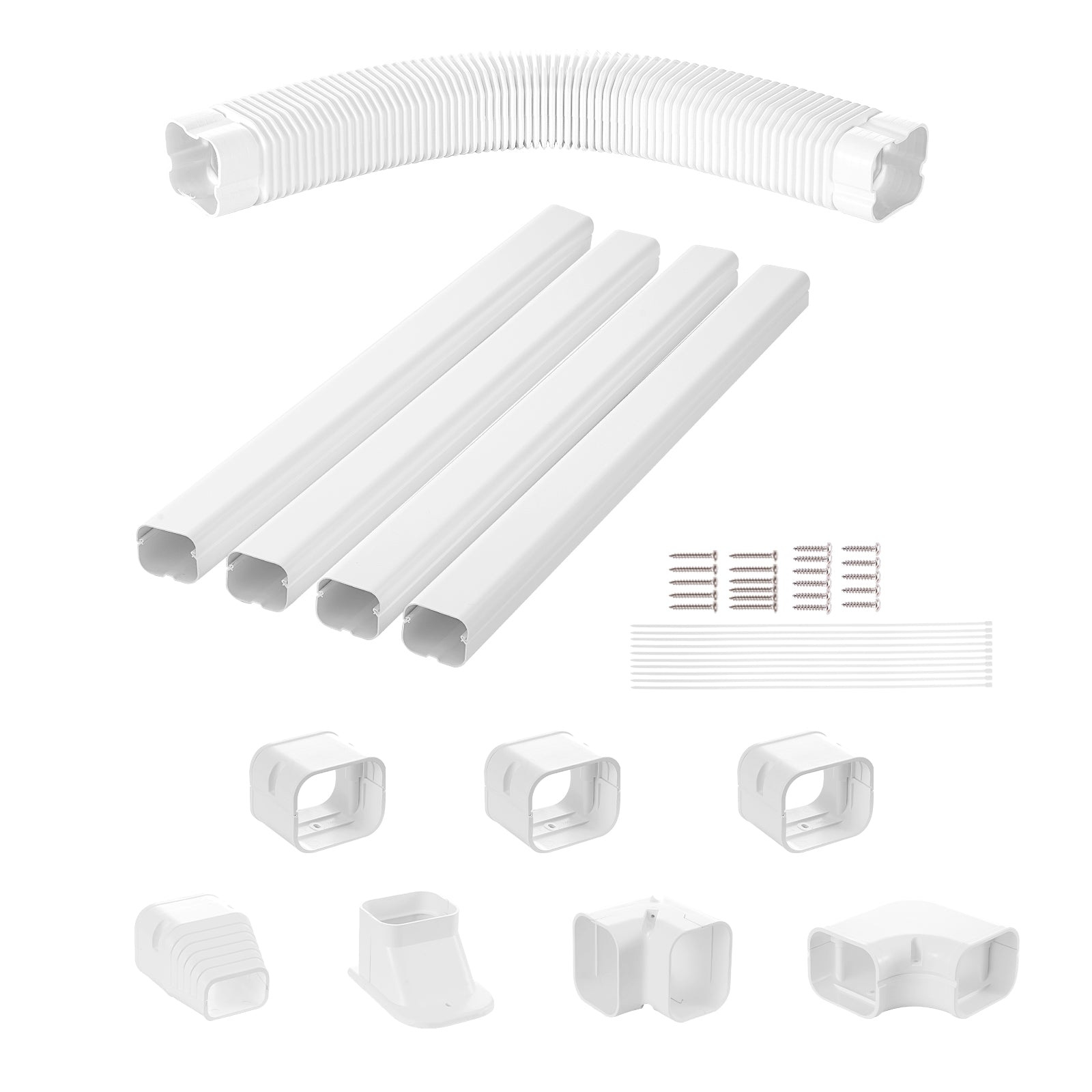 Mini Split Line Set Cover (3-inch W, 15.8Ft L)
