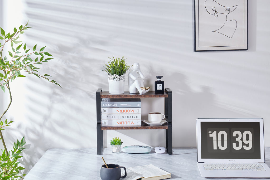 2-Tier Adjustable Storage Shelves