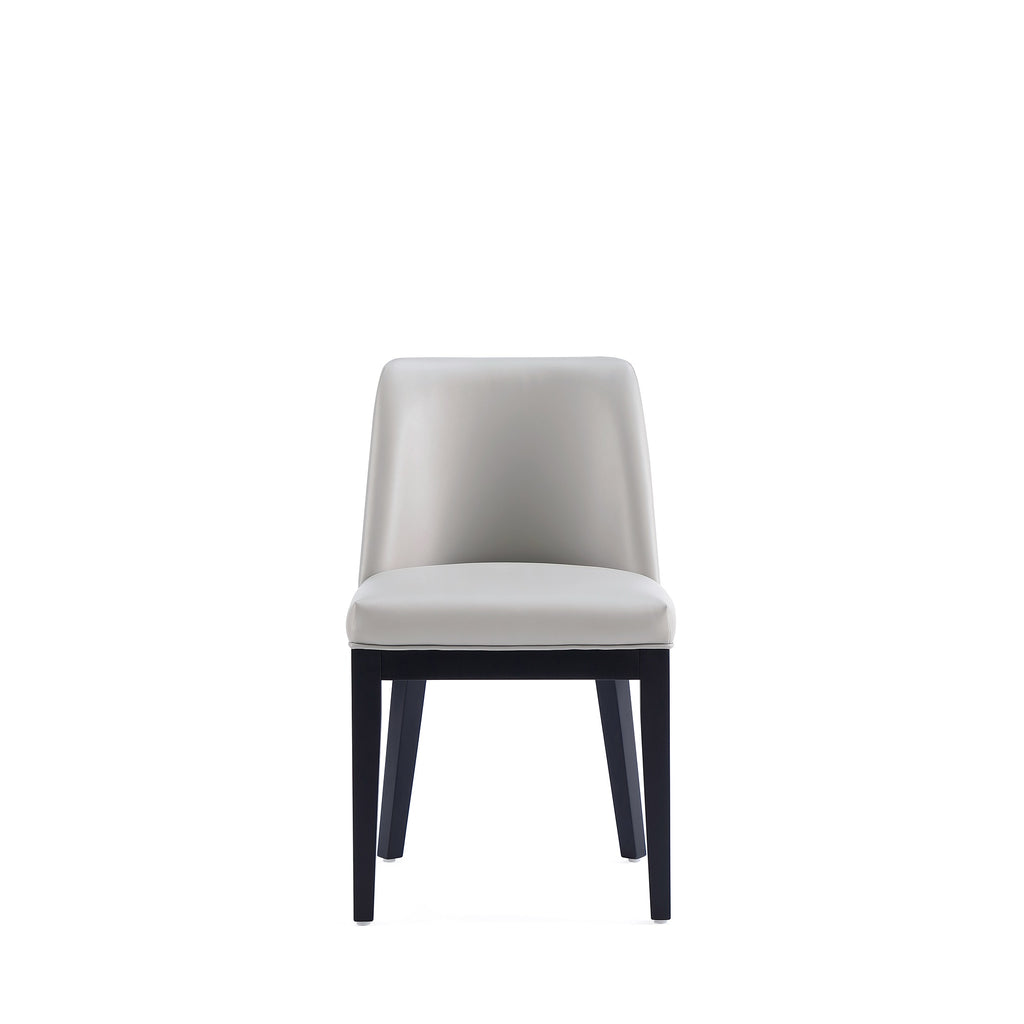 Gansevoort Wood Vegan Leather Dining Chair