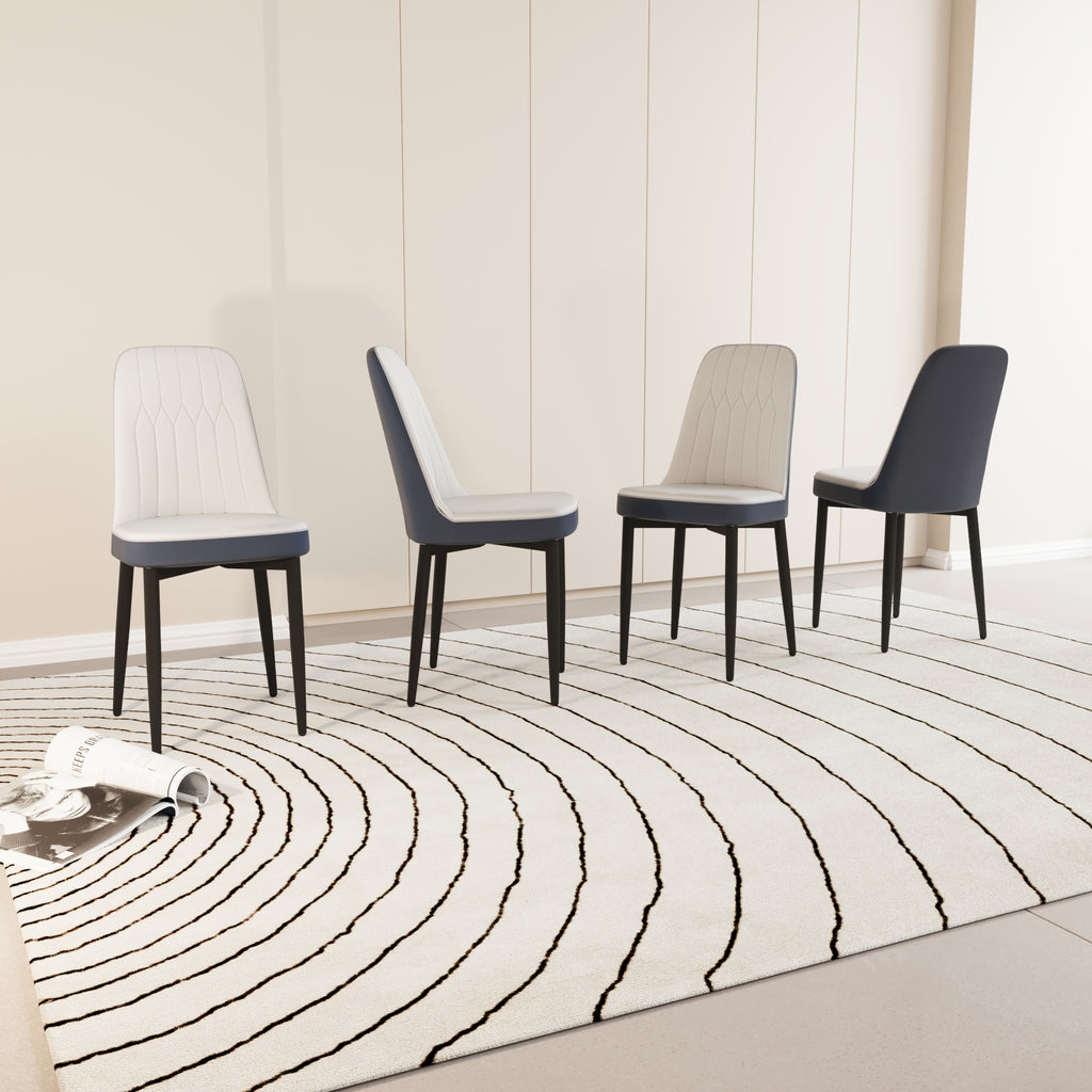 Set of 4 Modern Dining Chairs