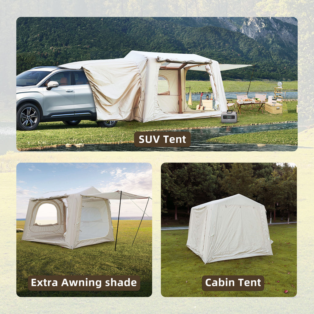 VKAMP Inflatable Tent for 4-8 Adults