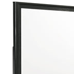 Opel Modern Beveled Bedroom Mirror with Deep Frame Profile