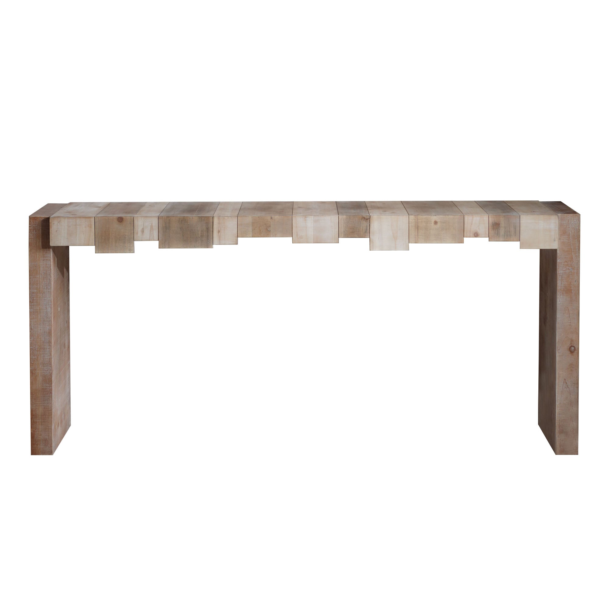 Modern Rustic Console Table - 71" Entryway Table