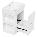 20-Inch Bathroom Vanity with Ceramic Sink