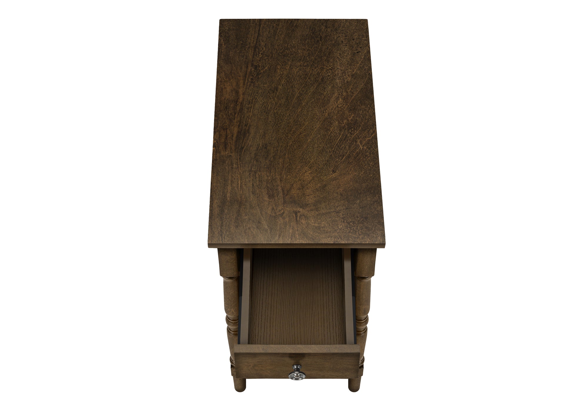 2 Tier Accent Table with Storage Drawer