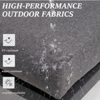 All-Weather 4-Piece Ultra Aluminum Patio Furniture Set