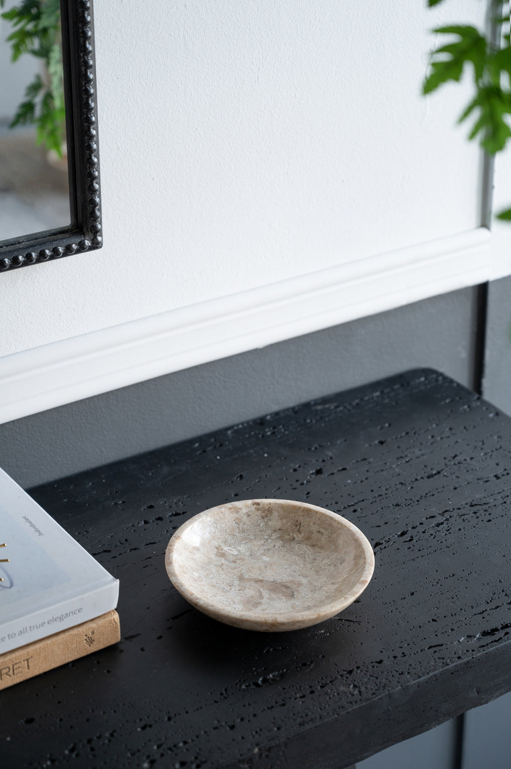 Round Marble Decorative Bowl