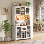 70.9" Kitchen Pantry Storage Cabinet
