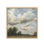 Large Square Countryside Canvas Art