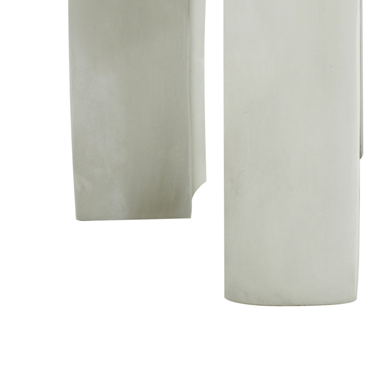 Outdoor MGO Round Top Side Table/End Table in Antique White