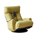 Adjustable Head and Waist Game Chair