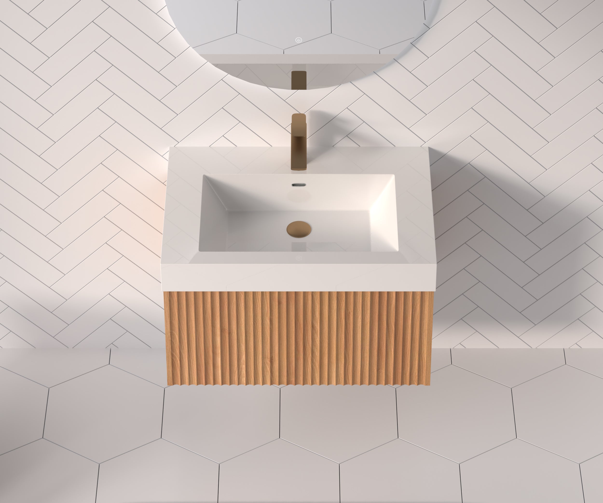 30" Bathroom Vanity with Sink