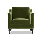 Josephine 33" Upholstered Accent Chair, Olive